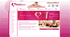 Desktop Screenshot of feelztoys.com